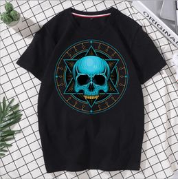 T-shirt 2022Black Rock City Tokyo Designer Hip-Hop Elements Funny Street Casual Wear Coton imprimé Col rond Manches courtes Coton noir et blanc respirant # A021