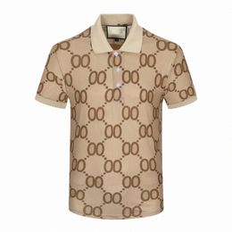 Designer T-shirt Men Polo T-shirt Italie Polot Fashion Tshirt Côtes courtes Brand T-shirts Coton Coton de haute qualité Tops de col D1SS #