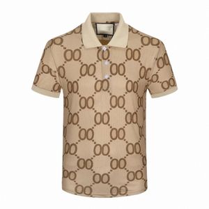 Designer T-shirt Men Polo T-shirt Italie Polot Fashion Tshirt Côtes courtes Brand T-shirts Coton Coton de haute qualité Tops de col D1SS #