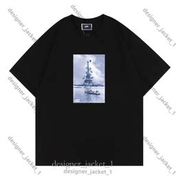 T-shirt Designer Kith T-shirt Men Tops Femmes Casual Kith Short Manches Tee Vintage Clothes T-TEES OUTWEAR TEE TOP TOP OPPORT MORS 6874