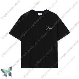 T-shirtontwerper verkopen goed RH t-shirt mannen vrouwen hoogwaardige extra grote rhude t-shirt hoge kwaliteit 001