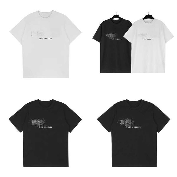 Camisetas de camisetas camisetas camiseta para hombres y mujeres 100% puro algodón transpirable en transpirable estampado de letras en el delantero talla de la UE S M L XL SM