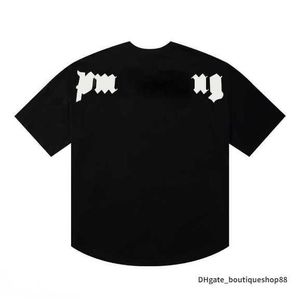 T-shirt Designer Tshirt Palm Chemises pour hommes Garçon Fille Sweat T-shirts Impression Ours Oversize Respirant Casual Anges T-shirts Pur Coton Taille S-XL pa