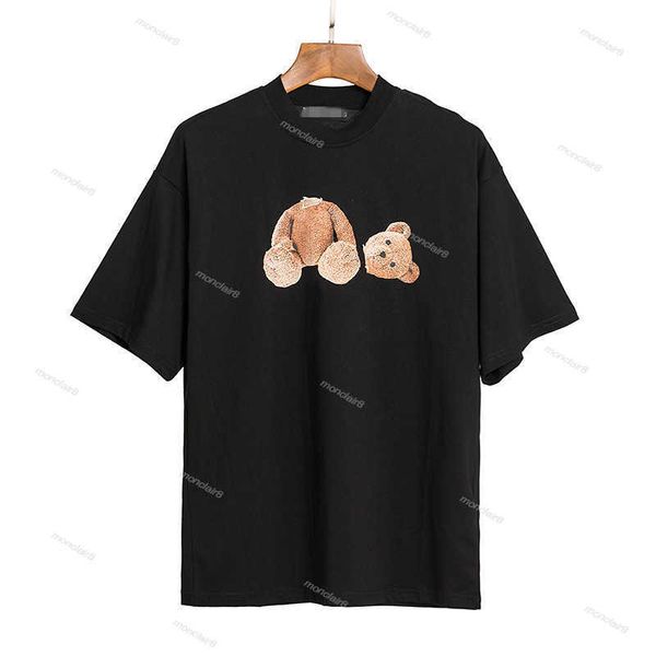 T-shirt Designer Tshirt Shirts for Men Boy Girl Sweat Tee-Shirts Imprimée ours surdimensionné des anges décontractés respirants T-shirts 100% pur cott