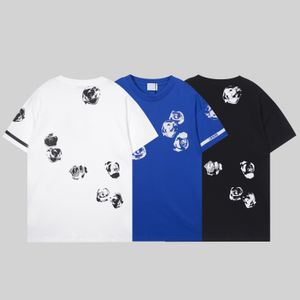 T-shirt Designers Fashion T-shirts Polos Mens Femmes T-shirts Man Casual Tops Rose Print Shirt Luxurys Vêtements asiatiques S-3xl