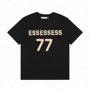 T-shirt EssentialSshirt Mens T-shirts épais Coton Version Coton Summer Femmes Designers Tshirt Tops Man Lettre décontractée Polos Vêtements Vêtements Tees 2024 ZX14