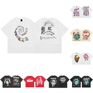 T-shirt T-shirts Heren en damesontwerper Korte mouw Modieus afdrukken met unieke patroonontwerpstijl Hip Hop T-shirts