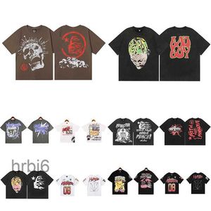 T-shirt Hellstar t-shirts Hommes et Femmes Designer Manches Courtes Impression à la mode avec un style de conception de motif unique T-shirts Hip Hop 7M1B