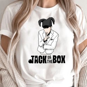 T-shirt Jhope Jack in the Box Tshirt Korean Style Hobi T-shirt Femmes Impression Kpop Graphic Tshirt Streetwear Summer Cotton Woman Woman