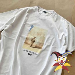 T-shirt kith 2022ss Kith t Hommes Femmes Meilleure Qualité Lavé Numérique Impression Directe Top T-Shirts