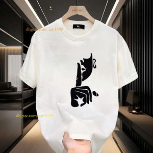 T-shirt Luxury T-shirt Fashion Centhe Designer Centhe Cabille Coton Coton T-shirt à manches courtes Menan et femmes Summer Instagram Brand Street Loose