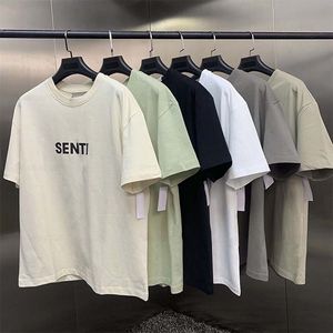 T-shirt man designer heren t-shirts sweatshirt Luxe zomer losse oversize tees kleding casual borst shirt straat shorts mouw t-shirts designer shirt