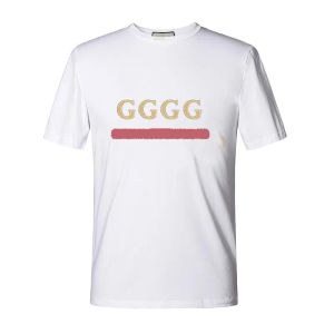 T Shirt Hommes Designer haut blanc Homme Mode Sweat Vêtements Pur Coton Tops T-Shirt Guys Art Off Noir G Tee mâle S - 2XL