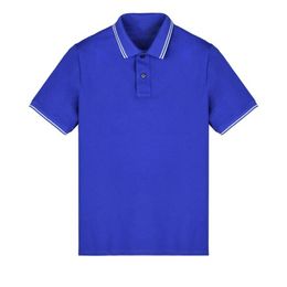 T-shirt mannen 22SS18 Katoen Revers Polo Shirt High-end Zomer Nieuwe Ademende sneldrogende Eenvoudige Half-mouwen T-shirt