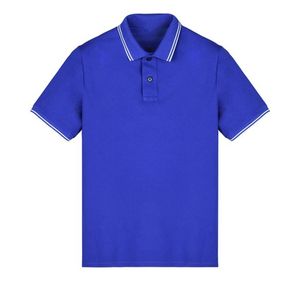 T-shirt homme 22SS18 coton revers polo haut de gamme été nouveau respirant séchage rapide Simple demi-manches T-shirt