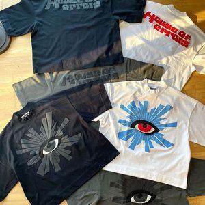 T-shirt hommes femmes hip hop tied t-shirts tee-shirt avec étiquettes