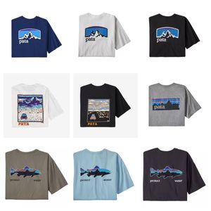 T-shirt Hommes Chemises de créateurs T-shirt graphique T-shirts Coton Bleu Noir Whirt Outdoor Être à pied Grimper une montagne s m l xl 2xl 3xl de haute qualité