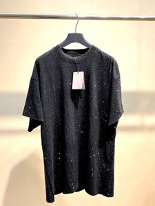 CAMISETA Camisetas de diseñador para hombre Ropa de marca Diamante de imitación completo Taladro en caliente Camiseta Hombre Manga corta Verano Tops Camiseta Moda masculina camiseta bling