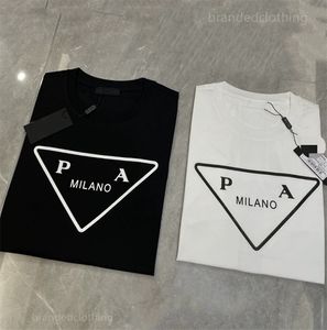 T-shirt pour hommes designer femmes vêtements uomo féminin render triangle motif de vêtements en vrac été polo t-shirt haïkyuu marque de luxe
