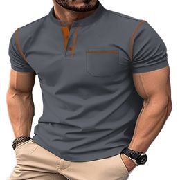T-shirt pour hommes Polo Plus taille Tshirts Couleur solide pour hommes en vrac Femmes Designers Tshirt Tees Design Fashion Tops Man Tend Hip Hop Vêtements Short Classe