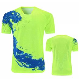 T-Shirt Nouveau Dragon Chinois National Maillots De Tennis De Table Pour Hommes Femmes Enfants Chine Ping Pong TShirt Uniformes De Tennis De Table Vêtements