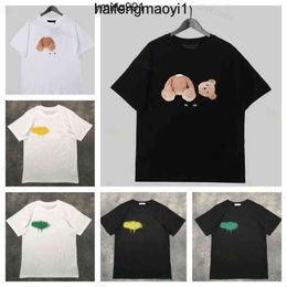 T-shirt Palm Angel pa palmangel palma et Angels pal Nouvelle marque de mode pour s/ours en peluche manches courtes coton hommes surdimensionnés femmes amples RPZN SJV1