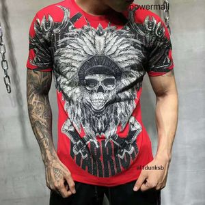 T-Shirt Plein Philipps Tshirt pp Hop WARROR BEAR Kwaliteit Hoge T PP Streetwear Heren Designer Spirit Hip T-shirts Klassieke Merk Mannen Eeuwige Casual Top Tees 11455 4HBW