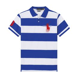 T-shirt Summer Designer T-shirt pour hommes à manches courtes Mode T-shirt de haute qualité Coton Brodé Poney Marque Modèle Taille M-XXL