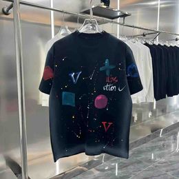 T-shirt Summer Fashion Heren dragen damesontwerpster T-shirt lange mouw top katoenen t-shirt kleding polo korte mouw casual high street hoge kwaliteit kleding s-3xl