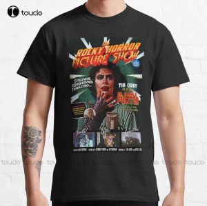 T-shirt The Rocky Horror Picture Show Classic Tshirt Custom ALDULT Teen Unisexe Digital Printing tee-shirts Christmas Gift Xs5xl