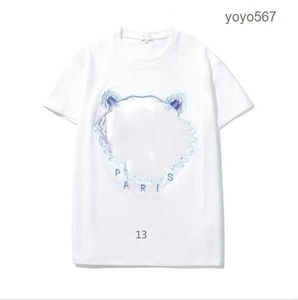 T-shirt T-shirts hommes Designer T-shirts pour hommes Madame Summer Tops avec tigre et lettres Hiphop T-shirts asiatique S Stussys Fashion FC9l