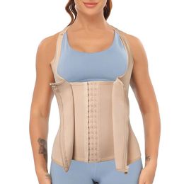 T-shirt pour femmes, soutien du dos, ceinture correctrice de Posture médicale, réglable, clavicule, dos, épaule, gilet lombaire avec os en acier