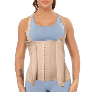 Camiseta para mujer, Corrector de postura médico con soporte para espalda, cinturón ajustable para clavícula, columna vertebral, espalda, hombro, chaleco Lumbar con huesos de acero