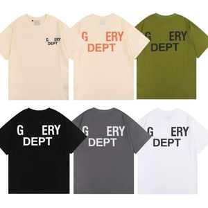 T-shirt Dames Designer T-shirt Men Women Mode High Street Gedrukte letters Korte mouwen Casual Simple Loose Cotton Oversized Sweatshirt Pullover T-shirt Top