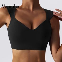 T-Shirt Femmes Sans Anneau En Acier Rassembler Soutien-Gorge De Sport Sous-Vêtements Débardeur D'entraînement Pour Les Femmes Été Nouveau Style Respirant Intérieur Et Extérieur Gilet Gilet