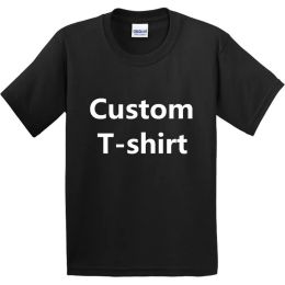 Camisetas 100%algodón, niños personalizados Camisetas coloridas Impresión de bricolaje