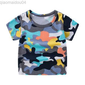 Camisetas 12M-8T Camiseta de verano para niños Camiseta de algodón para niños pequeños Ropa de manga corta para la playa Camiseta de surf Camiseta dulce linda Camiseta para niños pequeños AA230518