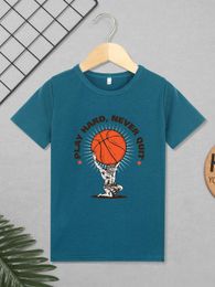 T-shirts Vêtements de basket-ball pour enfants de 3-7