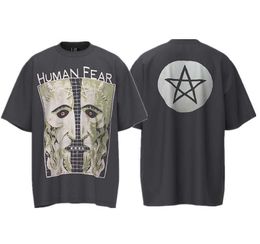 Camisetas 36% DE DESCUENTO Niebla Manga corta Hombres American Vintage Manson SAINT Dark Black vtg Made Old Street Camiseta Marca de moda vrerew