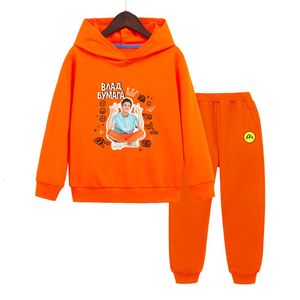 T-shirts 4 Jongen Meisje Dunne Hoodies Broek Pak 4 Katoen Vlad Kinderen Hooded Sweatshirts Kinderkleding 230627