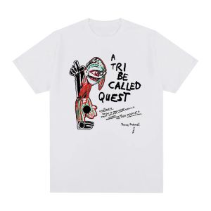 T-shirts Une tribu appelée Quest ATCQ Hip Hop Music Tshirt Harajuku Streetwear Vintage Summer Cotton T-shirt Men Nouveau tee Tshirt Womens Tops