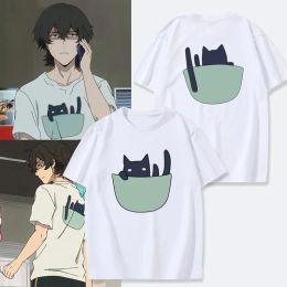 Camisetas Anime Buddy Daddies Rei Suwa camiseta Cospaly Cotton Men Summer Kyuutarou Kugi Miri Unasaka Tamisa Camiseta de manga corta