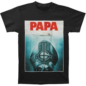 T-shirts Authentic Ghost Band Papa émérite II JAWS TSHIRT NOUVEAU ÉTÉ SUMPRES COTTON TSHIRT TOP TOE HARUKU