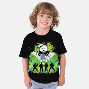 T Shirts Boys Girls Ghostbusters Afterlife 3D Print Thirts Kids Anime T Shirts Children Cartoon Toddler Tee Tops Streetwear 230303