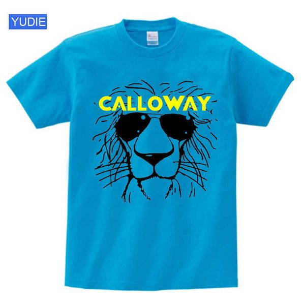 Camisetas Calloway Lion Face Shirt Lion Rockstar Face T-shirt Cool Lion Head Shirt Kids Summer T Shirt Niños Niñas Niños Teen Boys Shirt T230209