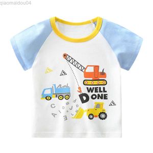 Camisetas Niños Camiseta de manga corta Algodón puro Verano Nuevos niños Camiseta Ropa para niñas Venta al por mayor Ropa para niños pequeños Niños Camiseta gráfica AA230518