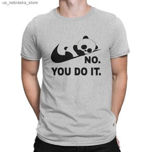 T-shirts Childrens Hot Selling Unieke 3D PRITT T-Shirt Panda Leisure Nee You Make It the Nieuws Boys and Girls T-Shirt Childrens Clothing Girls Q240418