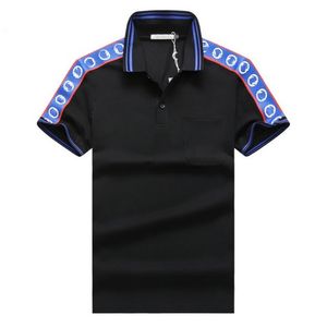 t shirts designer Polo shirt Mens Designer T Shirt Summer Streetwear Chemises bleues à manches courtes 100 coton chemise courteHaute Qualité Casual Versatile Mens Top XXXL # H1132