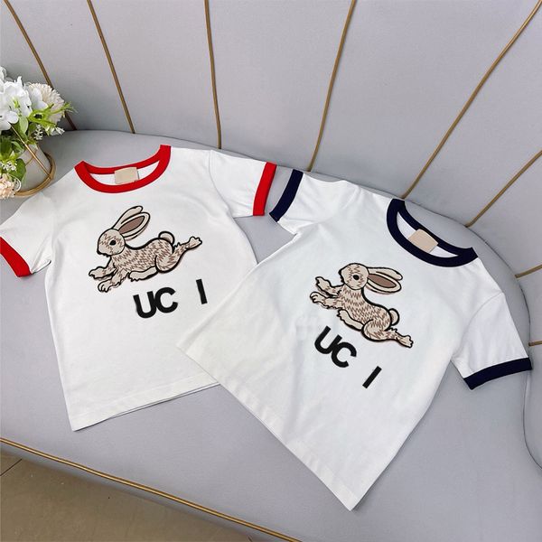T-shirts Designers Children Tshirt pour gamin girl girl kids Designer bébé t-shirts kids vêtements de luxe tees fashion