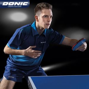 T-shirts Donic Table Tennis Vêtements Sportswear Sports Sleeve Tshirt Ping Pong Sport Jerseys 83223 Tops Men Women Women